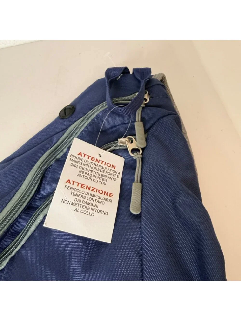 Disney Cruise Line Castaway Club Sling Backpack Navy Travel Bag Daypack